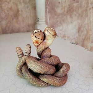 Rattlers Double Upright Figurine Shelf Sitter
